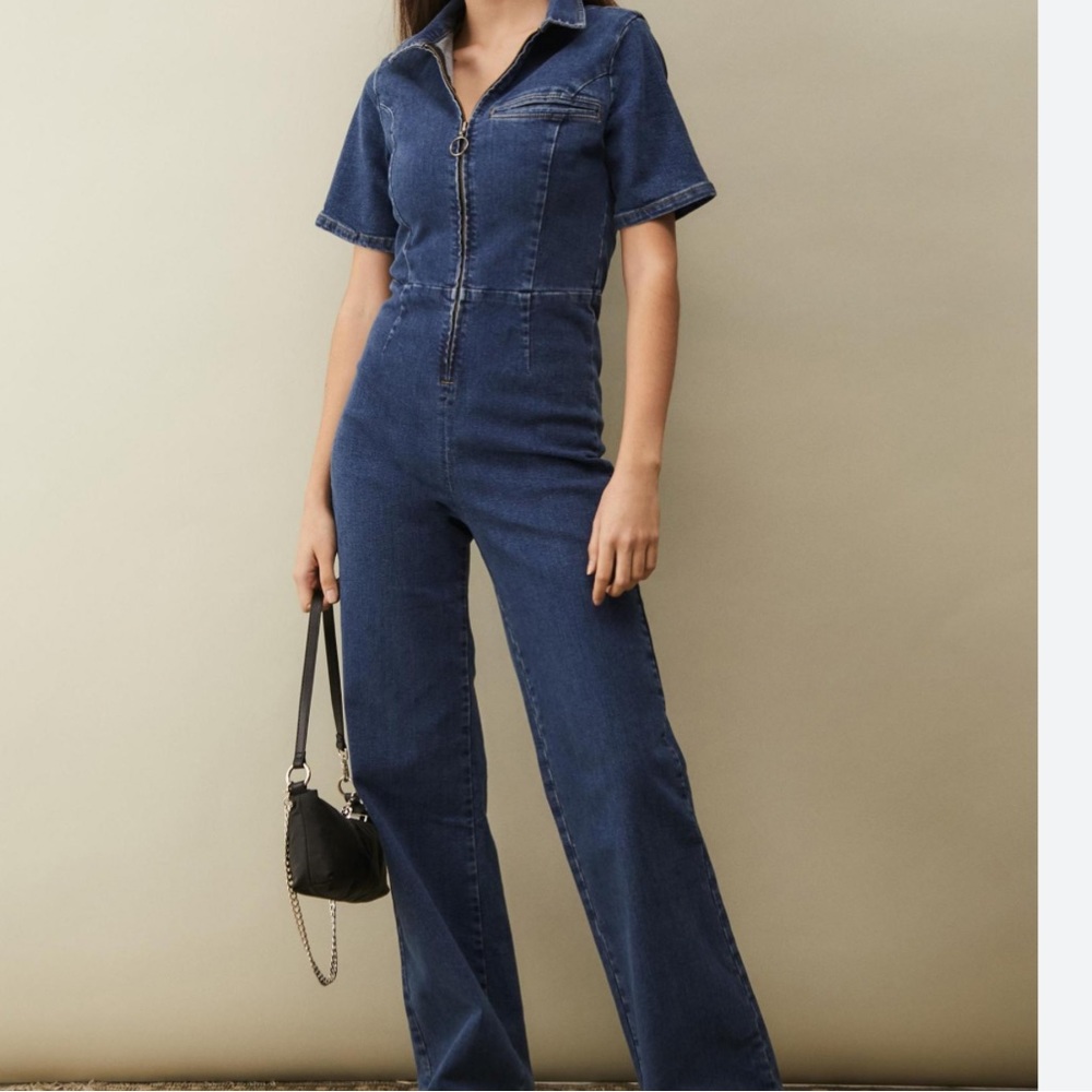 BDG Blue jumpsuit